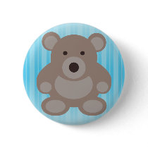 Brown Teddy Bear Pins
