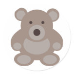 Brown Teddy Bear stickers