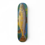 Brown trout skateboard