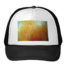 Brown Wood Texture Trucker Hat