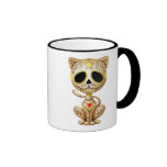 Brown Zombie Sugar Kitten Coffee Mug