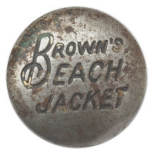 Brown's Beach Jacket Party Plate