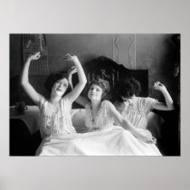 Brox Sisters in Bed Print