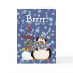 Brrr!  Seasons Greetings custom card