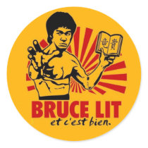 Bruce Lit Stickers