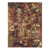 Bruegel d. ?., Pieter Serie der sogenannten bilder Post Card