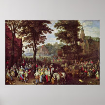 Bruegel Pieter the younger - rural scene Posters