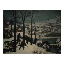 Bruegel's Hunters in the Snow Postcards