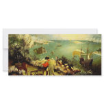 Bruegel's Landscape with the Fall of Icarus - 1558 rack cards