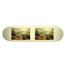 Bruegel's Landscape with the Fall of Icarus - 1558 Skate Board Deck