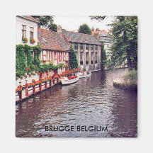 BRUGGE BELGIUM FRIDGE MAGNETS