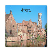 BRUGGE, BELGIUM FRIDGE MAGNET