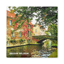 BRUGGE, BELGIUM FRIDGE MAGNET