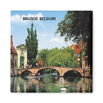 BRUGGE, BELGIUM FRIDGE MAGNET
