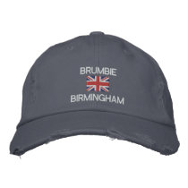 Brumbie of Birmingham British flag Embroidered Hats