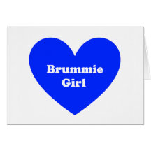 Brummie Girl Card
