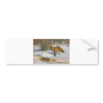 Brun o Liljefors - Winter Landscape w/ Fox