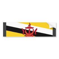 Brunei Darussalam Flag Bumper Sticker