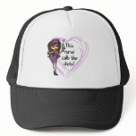 Brunette Nurse T-shirts and Gifts hats