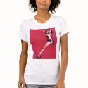 Brunette Pinup t-shirts