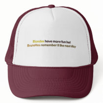 Brunettes&BlondesBumperStik Mesh Hat