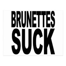 Brunettes Suck Postcards