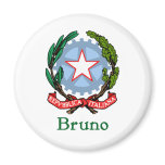 Bruno Italian National Seal magnets