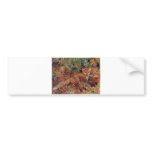 Bruno Liljefors -  Foxes 1885 Oil on Canvas Print bumper stickers