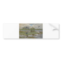Bruno Liljefors  Landscape W/ Cranes @ Water  1924
