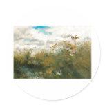 Bruno Liljefors - Mallards Gräsänder Oil on Canvas Sticker