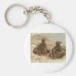 Bruno Liljefors - Örnungar  Baby Birds 1907 Oil Keychains