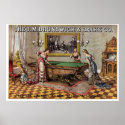 Brunswick & Balke Billiards Poster posters