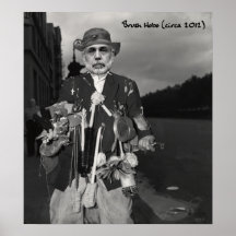 Brush Hobo Bernanke Posters