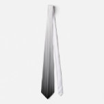 Brush Stroke Fade B&W Neck Tie