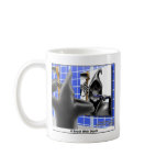 Brush With Death Funny Halloween Cartoon Gifts mugs
