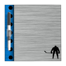 Brushed Aluminium look Hockey
