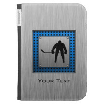Brushed Aluminium look Hockey Cases For The Kindle