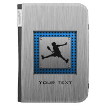 Brushed Aluminium look Tennis Kindle Case