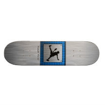 Brushed Aluminium look Tennis Skate Boards
