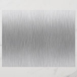 Brushed Aluminium Stainless Steel Textured Flyer Design
