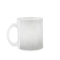 Brushed Aluminium Stainless Steel Textured Coffee Mugs