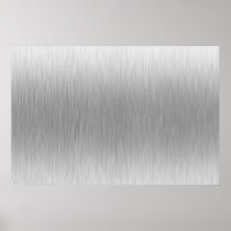 Brushed Aluminium Stainless Steel Textured