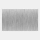 Brushed Aluminium Stainless Steel Textured Sticker