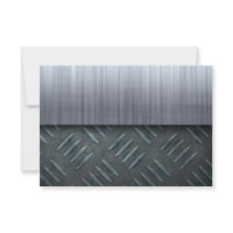Brushed Metal Diamond Plate Template