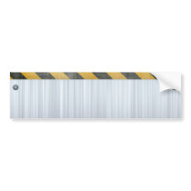 Brushed Metal Hazard Construction Layout