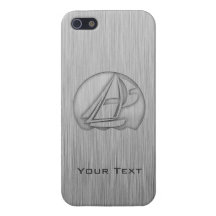 Brushed Metal-look Sailing Case For The iPhone 5
