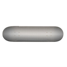 Brushed Metal Skateboard