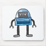 Brushed Robots - Vol 3: Frostybot Mouse Pad