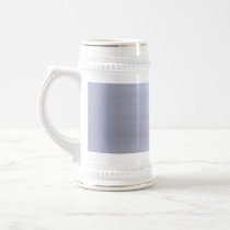 Brushed Silver Metal Textured Coffee Mug