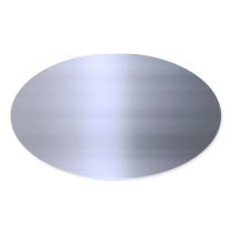 Brushed Silver Metal Textured Stickers